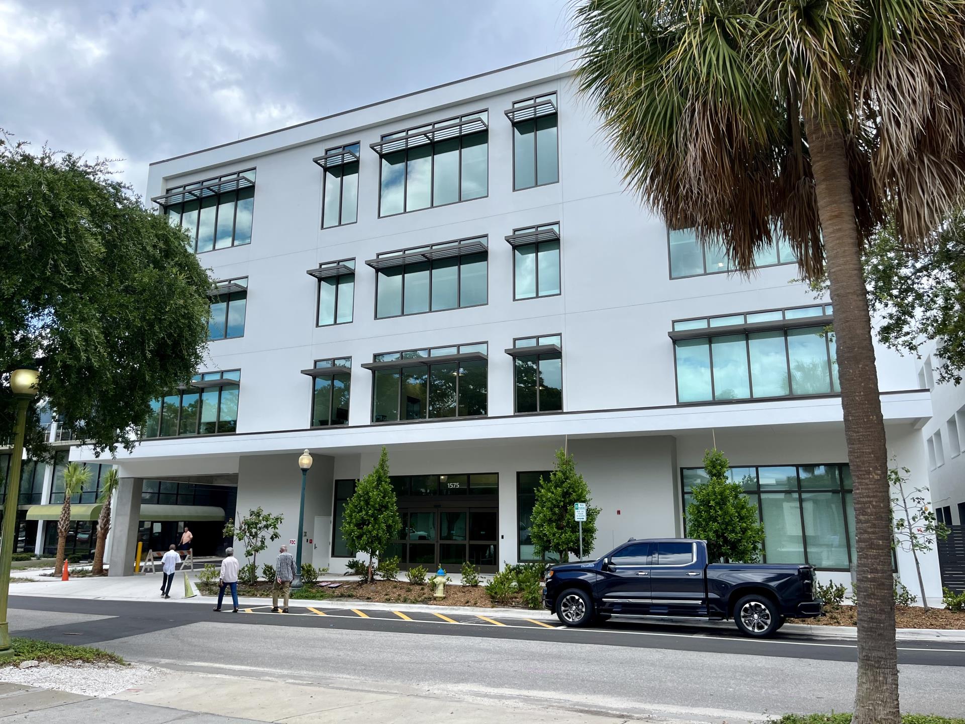 New building front