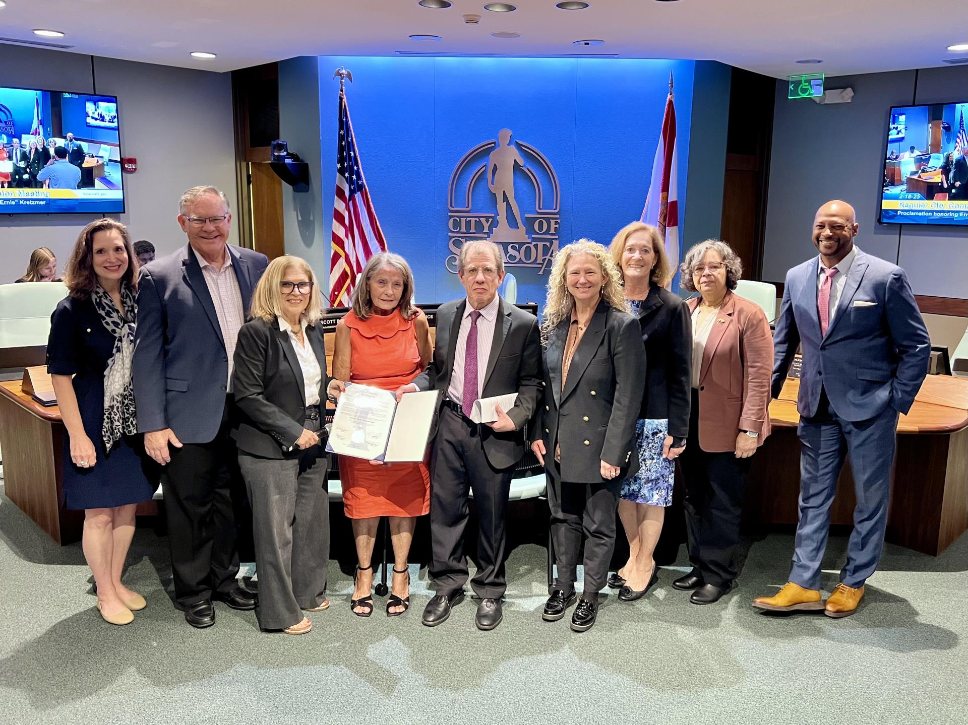 Ernie Kretzmer Day photo