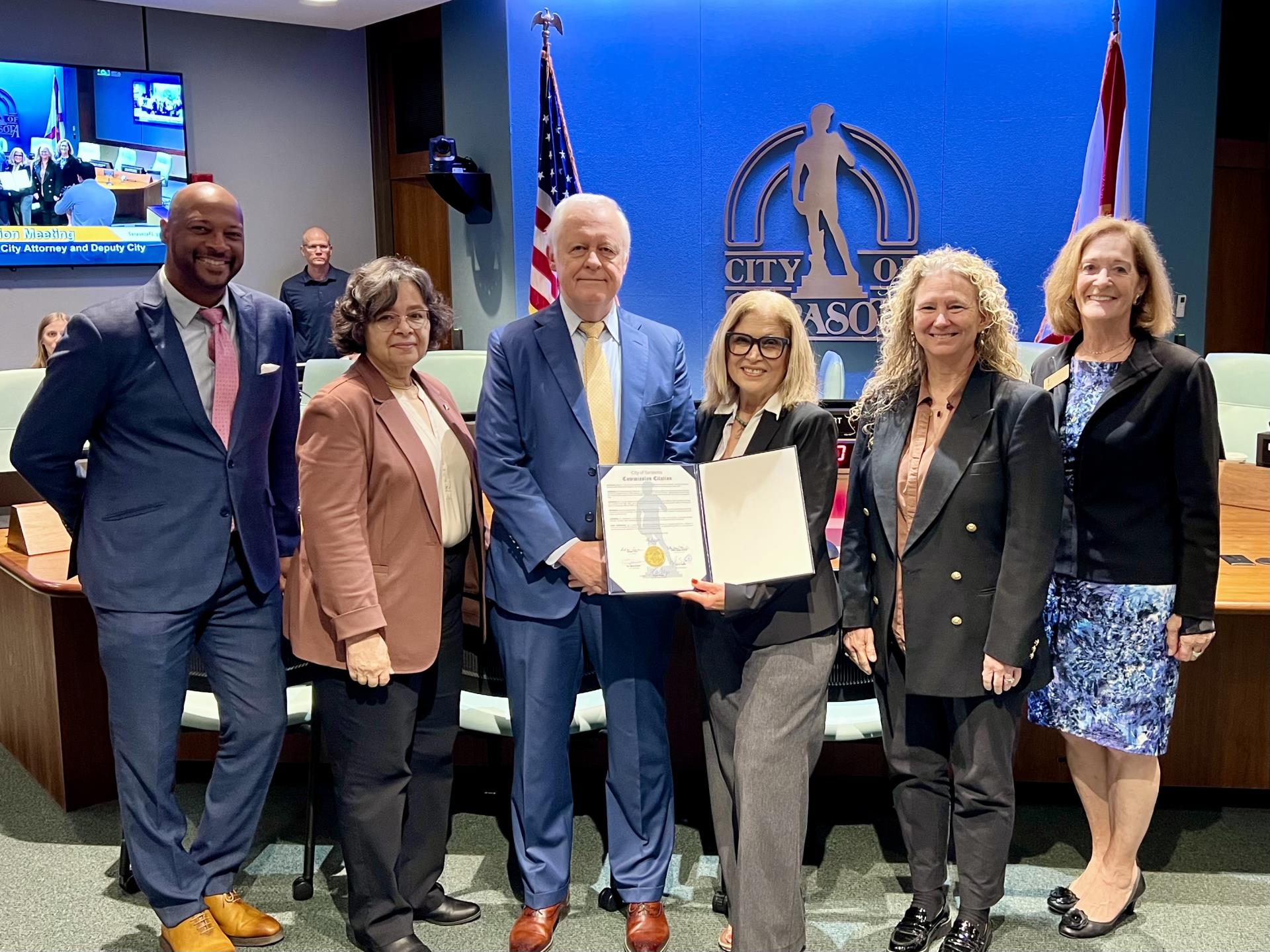 City Attorney recognition photo