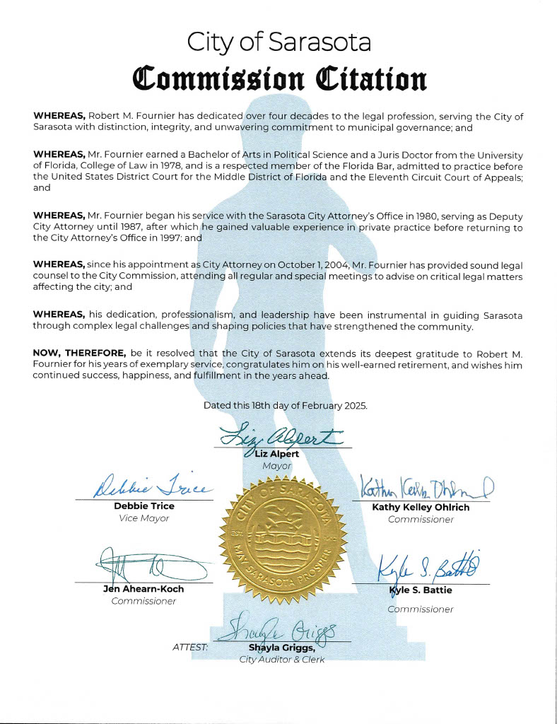 City Attorney recognition
