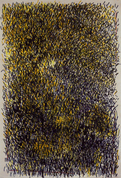 Drawing 37 (ink) by Ellen Mason