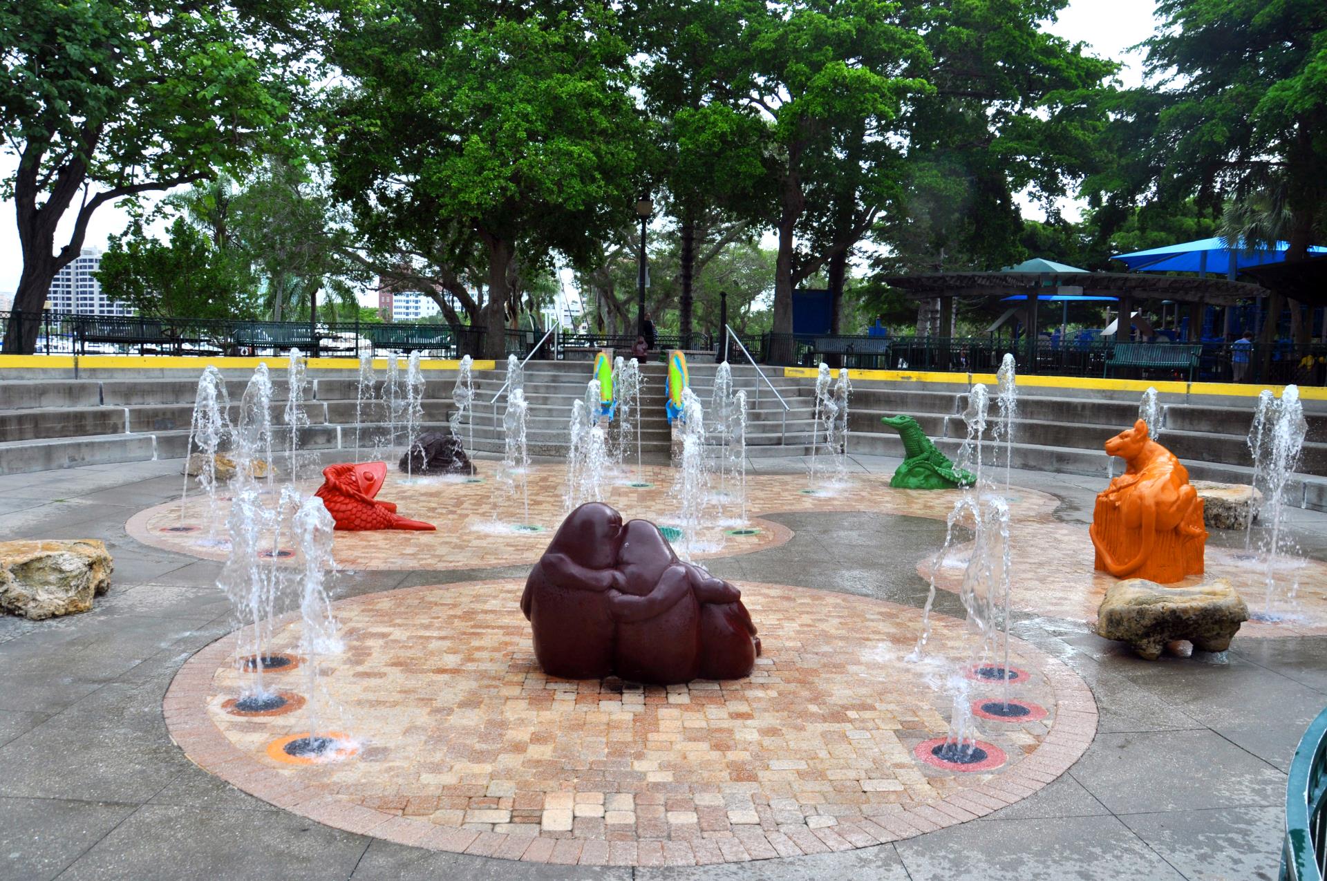 Bayfront Park Children’s Fountain area