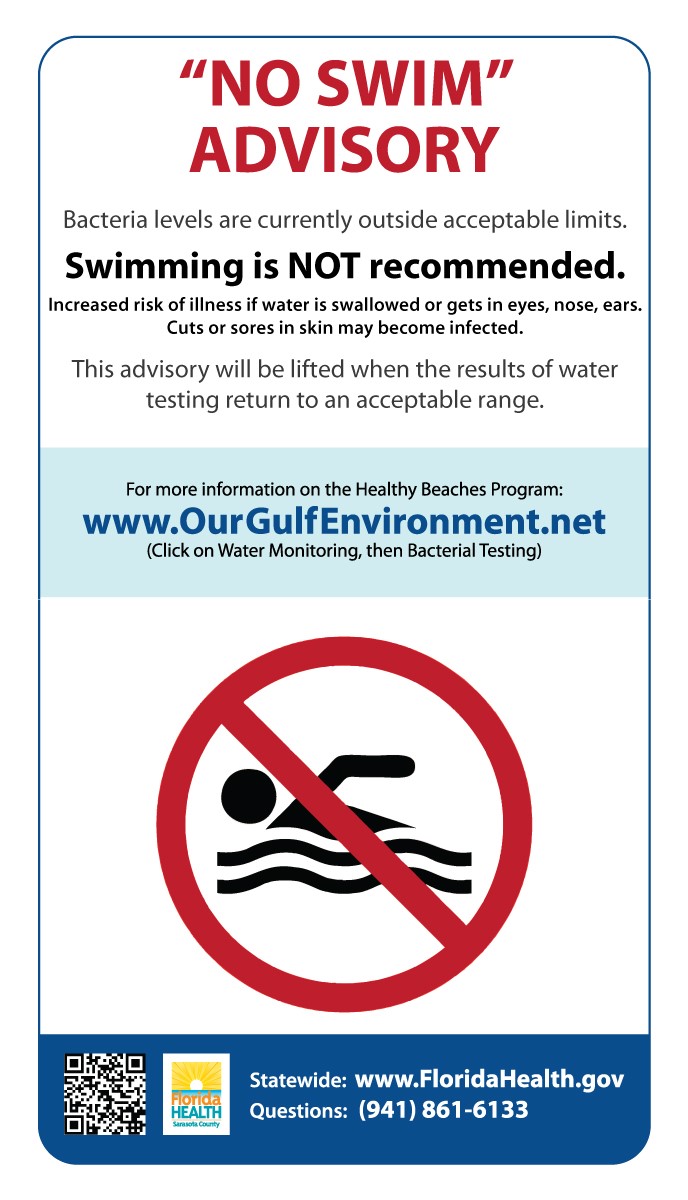 No Swim Advisory